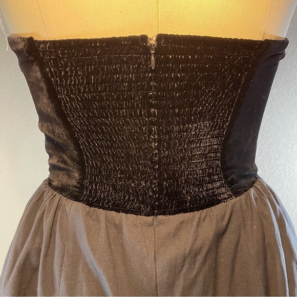 Reformation St. Louis Velvet Dress, Black, size 10 - Picture 7 of 14